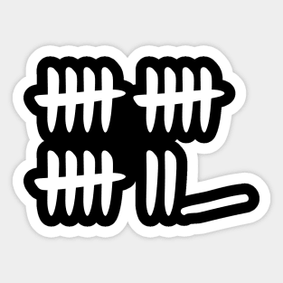 Tally Loss Sticker